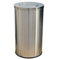 Brooks SWG 407 Stainless Steel Swing Top Bin - 80 Liter