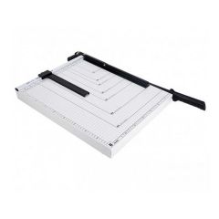 Deli 8012 Paper Trimmer with Steel Base - A3 - White 