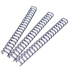 TPPS Binding wire 2:1, 9.5mm (3/8"), 23 Loops, Blue(Pack of 100)