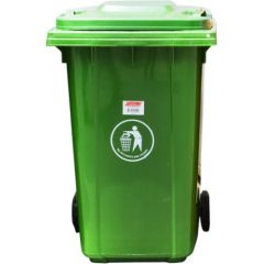Brooks WST 266 Waste Bin Without Pedal - Green - 360 Liter
