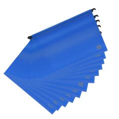 FIS FSHFA4PABL Suspension File - A4 - Blue (Pack of 50)