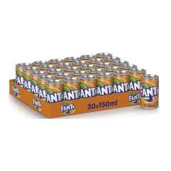 Fanta Orange Can - 150ml x (Pack of 30)