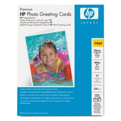 HP C6045A Greeting Cards Glossy, A4, 220 gsm, 10 Sheets + 10 Envelopes