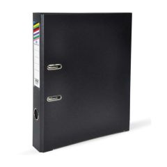 FIS FSBF4A4PBK PP Box File - A4 - 4cm Spine - Black (Pack of 5)