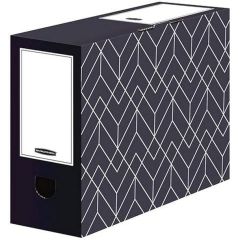 Bankers Box Decor Transfer File ,100mm Capacity – Urban Grey (Pack of 5)