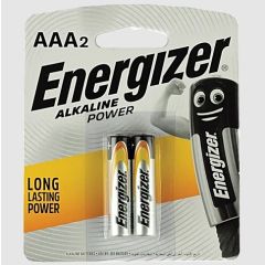 Energizer Alkaline AAA Battery - (Pack of 2)