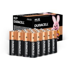 Duracell  AA 1.5V Alkaline Batteries (Pack of 20)
