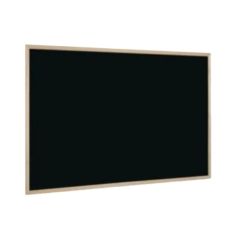Bi-Office Black Board-Wooden Frame - 60cm x 90cm