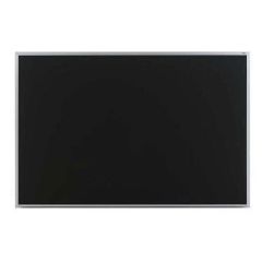 Bi-Office Black Board-Aluminium Frame - 90cm x 120cm