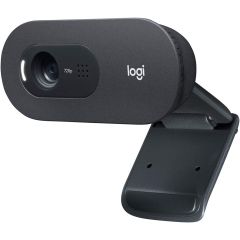 Logitech C505 Webcam 720p HD Webcam With Long Range Mic - Black (960-001363)