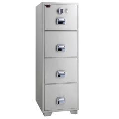  Eagle SF680-4EKX Fire Resistant Filing Cabinet, 4 Drawers