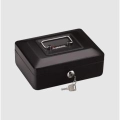 Sentry Cash Box, 8 Inches , Black