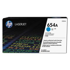 HP 654A Original LaserJet Toner Cartridge - Cyan (CF331A)