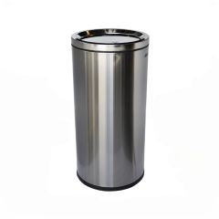 Brooks BKS SS SWG 120 Swing Top Mall SS Bin, Satin Finish, 50L