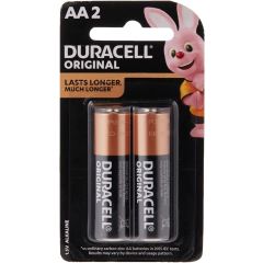Duracell AA 1.5V Alkaline Batteries - (Pack of 2)