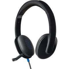 Logitech H540 USB Wired Headset - Black