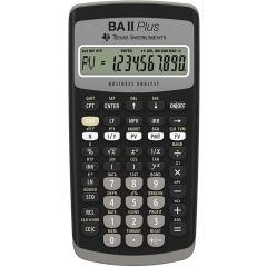 Texas Instruments BA II Plus Financial Calculator, Black