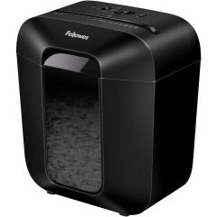 Fellowes Powershred LX 25 Cross Cut Shredder, 4 x 37mm - Black