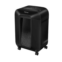Fellowes Powershred LX 85 Cross Cut Shredder, 4 X 40mm - Black
