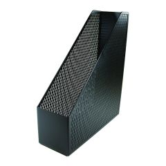 Modest MS3002 Metal Magazine Rack - Black