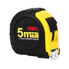 Deli 8208 Measuring Tape, 5m - Yellow