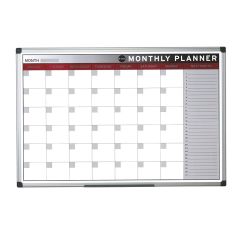 Bi-Office Monthly Planner Board - 60 x 90cm