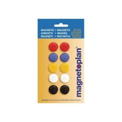 Magentoplan COP 16662 Design Magnetic, Signal(ON BLISTER), 10/Pack