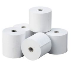 FIS FSCS76X70NE Plus Adding Roll, 1Ply, 76 x 70 x 12mm - 100 Pieces, White