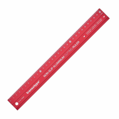  Magnetoplan COP 17503006 Aluminum Cutting Ruler, 30 cm