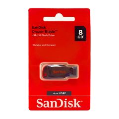 SanDisk Cruzer Blade USB 2.0 Flash Drive, 8GB