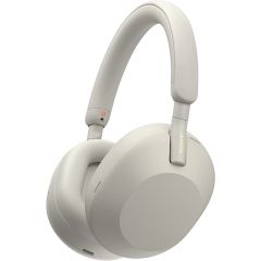 Sony WH 1000XM5 Noise Cancelling Wireless Headphones - Silver
