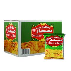 Oman Sohar Potato Chips, 15 Grams x (Pack of 50)