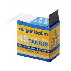  Magnetoplan COP 15503 Magnetic Takkis, 30x20mm (Pack of 45)