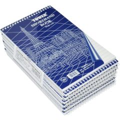 FIS FSSHTOWER-70 Short Hand Book "Tower" - 127 x 205mm - 70 Sheets (Pack of 6)
