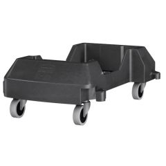Rubbermaid 1980602 Slim Jim Resin Trainable Dolly