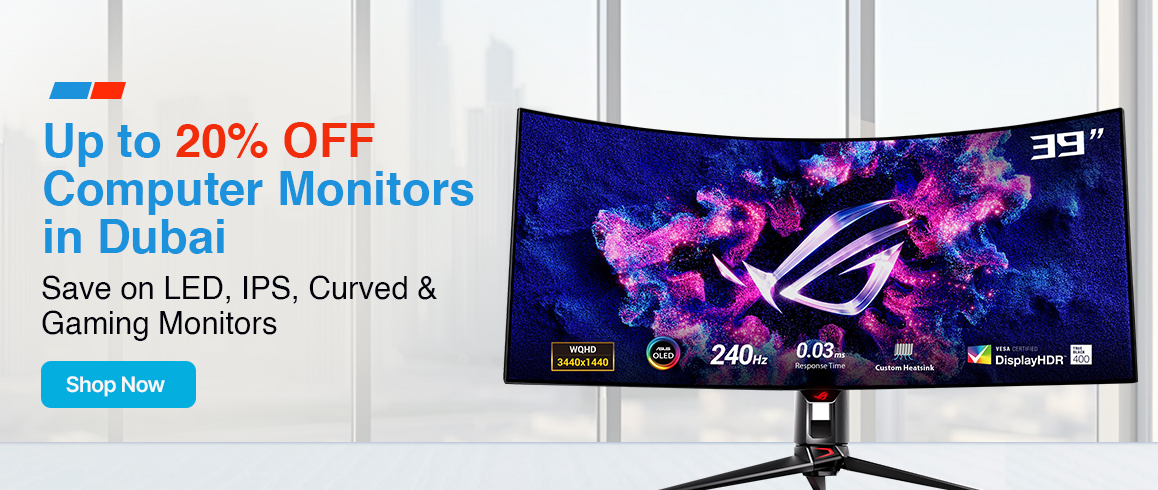 20% off on Computer Monitors