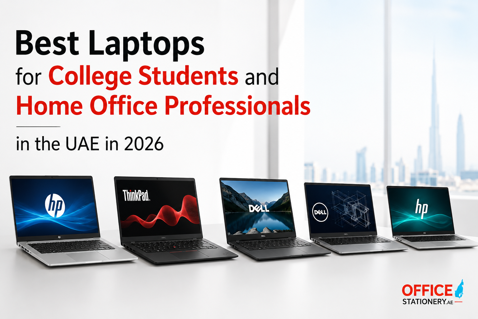 Best Laptops for College Students and Home Office Professionals in the UAE in 2026