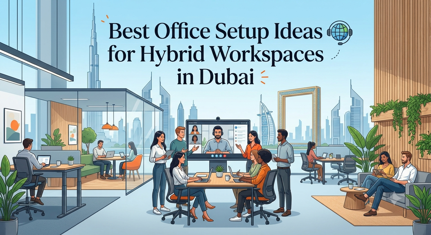 Best Office Setup Ideas for Hybrid Workspaces in Dubai