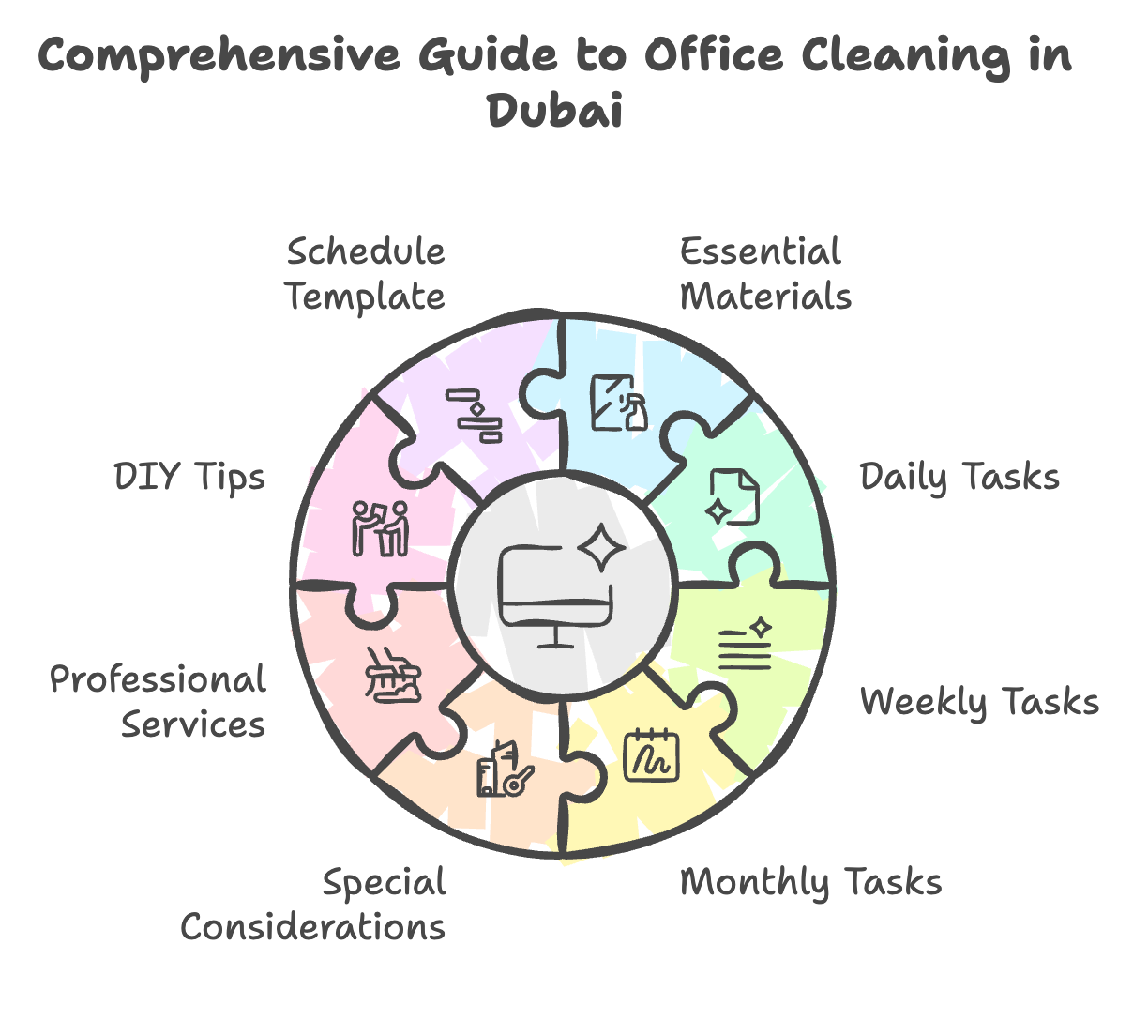 Office Cleaning Checklist for Small Businesses in Dubai