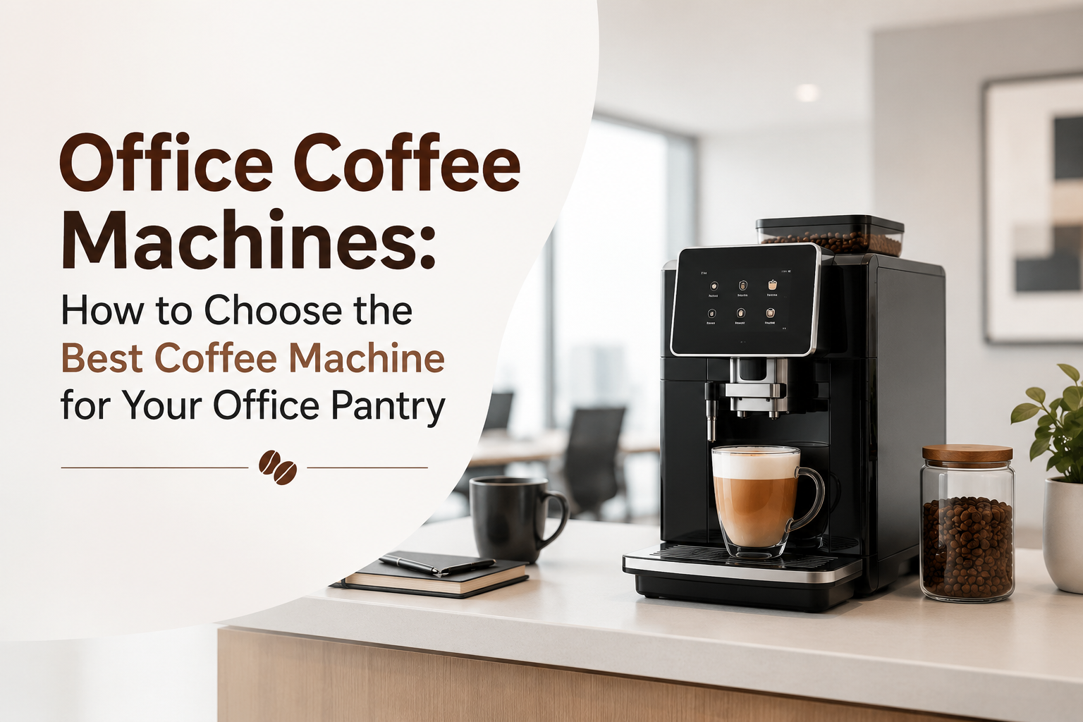 Office Coffee Machines: How to Choose the Best Coffee Machine for Your Office Pantry